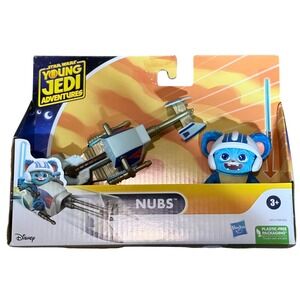 Star Wars Young Jedi Adventures Nubs Figure & Vehicle Toy Ages 3+